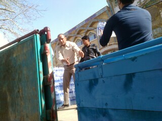 ارسال کمکهای جامعه ورزش استان به سیل زدگان در قاب تصویر