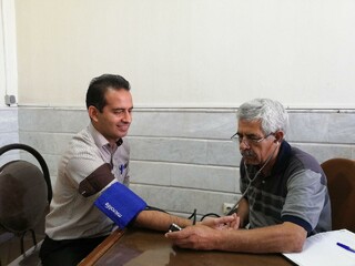 طرح تست فشارخون هیات پزشکی ورزشی یزد