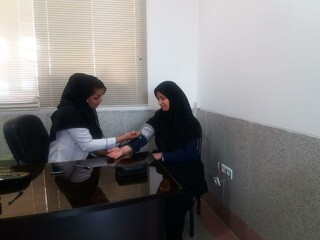 طرح تست فشارخون هیات پزشکی ورزشی یزد