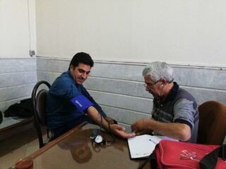 طرح تست فشارخون هیات پزشکی ورزشی یزد