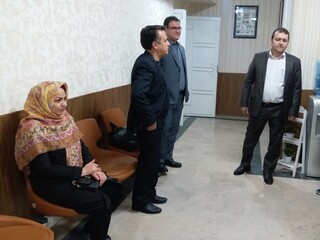 بازدید دکتر ملک محمدی از هیأت پزشکی کرمان