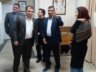 بازدید دکتر ملک محمدی از هیأت پزشکی کرمان