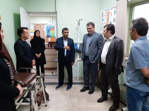بازدید دکتر ملک محمدی از هیأت پزشکی کرمان