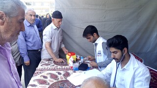 گزارش تصویری ایستگاه رایگان تندرستی استان لرستان