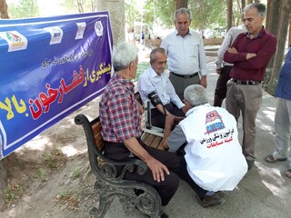 ایستگاه رایگان سلامت هیأت پزشکی ورزشی یزد