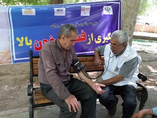 ایستگاه رایگان سلامت هیأت پزشکی ورزشی یزد