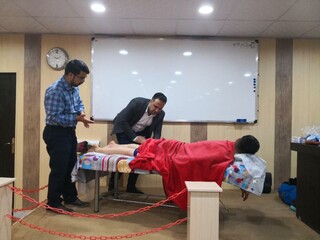 کارگاه آموزشی آشنایی با ماساژ ورزشی