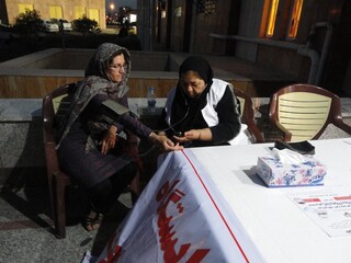 ایستگاه سلامت هفته مبارزه با مواد مخدر-کرمان