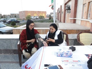 ایستگاه سلامت هفته مبارزه با مواد مخدر-کرمان