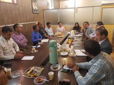 نشست روسای هیئت های شهرستان های هرمزگان