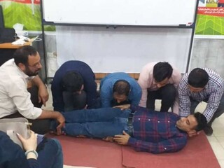 کارگاه آموزشی  کمکهای اولیه در شهرستان  بندرامام