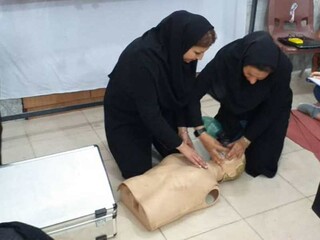 کارگاه آموزشی  کمکهای اولیه در شهرستان  بندرامام