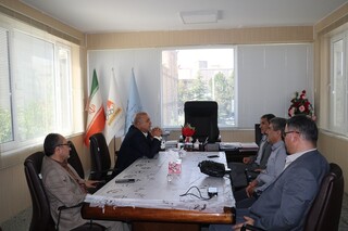نشست هم اندیشی دکتر نورزوی با مدیرکل ورزش و جوانان آذربایجان غربی دکتر چمن گلییییی