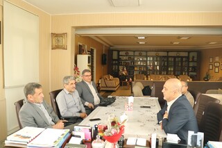 نشست هم اندیشی دکتر نورزوی با مدیرکل ورزش و جوانان آذربایجان غربی دکتر چمن گلییییی