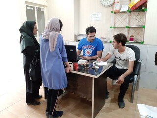 صدور کارت سلامت برای المپیادی های یزد ( ورزشکاران رشته شنا)