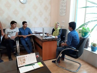 صدور کارت سلامت برای المپیادی های یزد ( ورزشکاران رشته شنا)