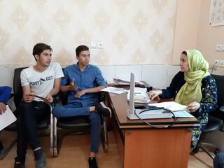 صدور کارت سلامت برای المپیادی های یزد ( ورزشکاران رشته شنا)