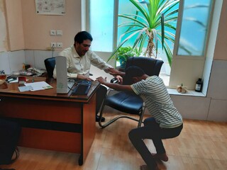 دختران کنگ فو کار و پسران فوتبالیست المپیاد استعدادهای برتر مورد معاینات کارت سلامت قرار گرفتند.