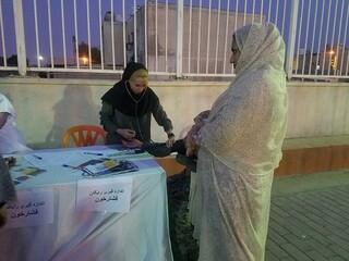 برپایی ایستگاه رایگان تندرستی در بندرعباس