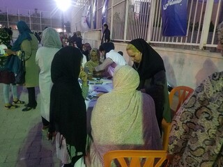 برپایی ایستگاه رایگان تندرستی در بندرعباس