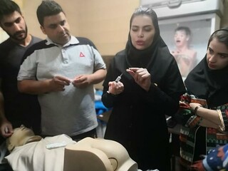 برگزاری دوره امدادگری پزشکی  در استان خوزستان