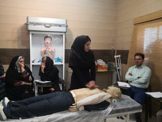 برگزاری دوره امدادگری پزشکی  در استان خوزستان