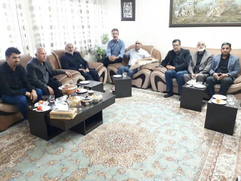 عیادت پروفسور زاهدی از دکتر جمالیزاده