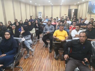 برگزاری دوره امدادگری تیم در استان خوزستان