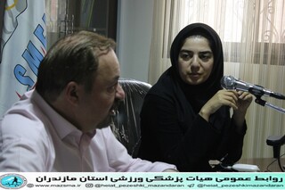 جلسه رئیس بهمراه کمیته های مختلف هیات پزشکی ورزشی استان مازندران جهت آماده سازی اولین کنگره سراسری رویکرد پزشکی ورزشی در آسیب