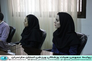 جلسه رئیس بهمراه کمیته های مختلف هیات پزشکی ورزشی استان مازندران جهت آماده سازی اولین کنگره سراسری رویکرد پزشکی ورزشی در آسیب