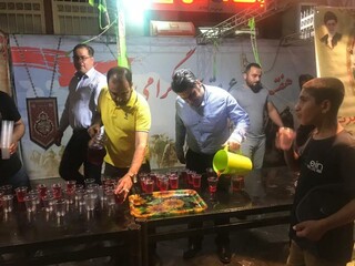 برپایی ایستگاه صلواتی  دراستان خوزستان