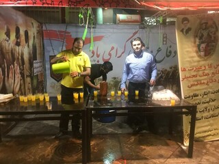 برپایی ایستگاه صلواتی  دراستان خوزستان