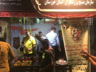 برپایی ایستگاه صلواتی  دراستان خوزستان