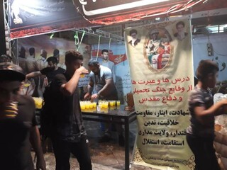 برپایی ایستگاه صلواتی  دراستان خوزستان