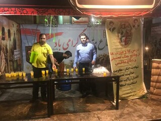 برپایی ایستگاه صلواتی  دراستان خوزستان