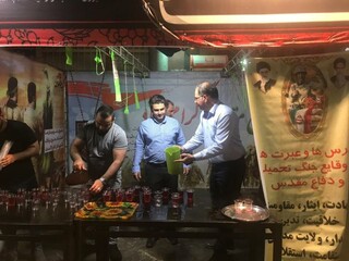 برپایی ایستگاه صلواتی  دراستان خوزستان