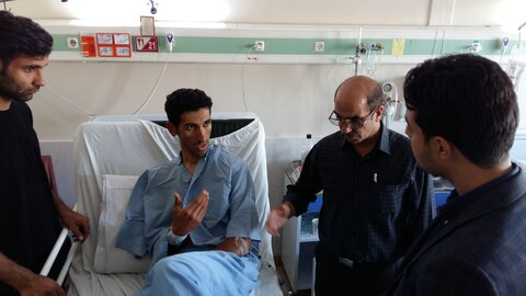 دو ورزشکارمصدوم درتوربین المللی ایران - آذربایجان تحت عمل جراحی قرارگرفتند¬