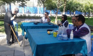 ارزیابی سلامت سالمندان اصفهانی در باغ تجربه اصفهان