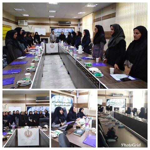 نشست کارگروه سنجش ساختار قامتی زنان و دختران روستایی هرمزگان