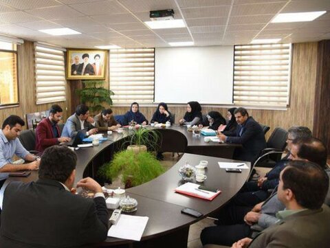 جلسه کمیته نظارت بر سلامت اماکن ورزشی استان البرز