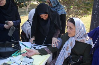 همایش عظیم، طرح غربالگری بانوان همراه با ایستگاه سلامت