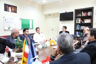 بازدید مسئولان فدراسیون پزشکی ورزشی از بیمارستان های اختر و شهید مدرس