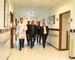 بازدید مسئولان فدراسیون پزشکی ورزشی از بیمارستان های اختر و شهید مدرس