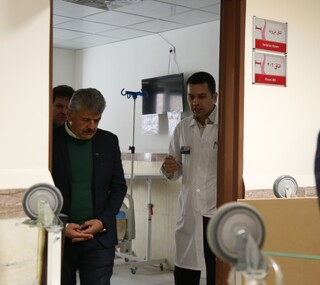 بازدید مسئولان فدراسیون پزشکی ورزشی از بیمارستان های اختر و شهید مدرس