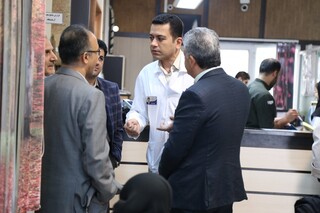 بازدید مسئولان فدراسیون پزشکی ورزشی از بیمارستان های اختر و شهید مدرس
