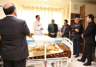 بازدید مسئولان فدراسیون پزشکی ورزشی از بیمارستان های اختر و شهید مدرس