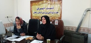 نشست خبری ریاست هیات پزشکی ورزشی استان زنجان