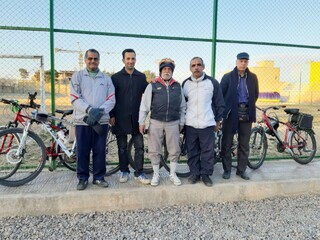 همایش دوچرخه سواری به میزبانی هیات پزشکی ورزشی یزد