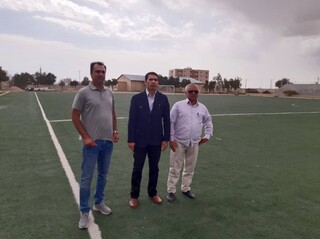 بازدید از اماکن ورزشی شهرستان بندرخمیر