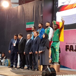 گزارش تصویری از مسابقات بین المللی وزنه برداری جام فجر در گیلان